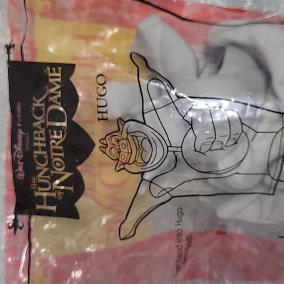 BURGER KING HUNCHBACK OF NOTRE DAME HUGO Puppet by Burger King NIP. - Picture 2 of 6